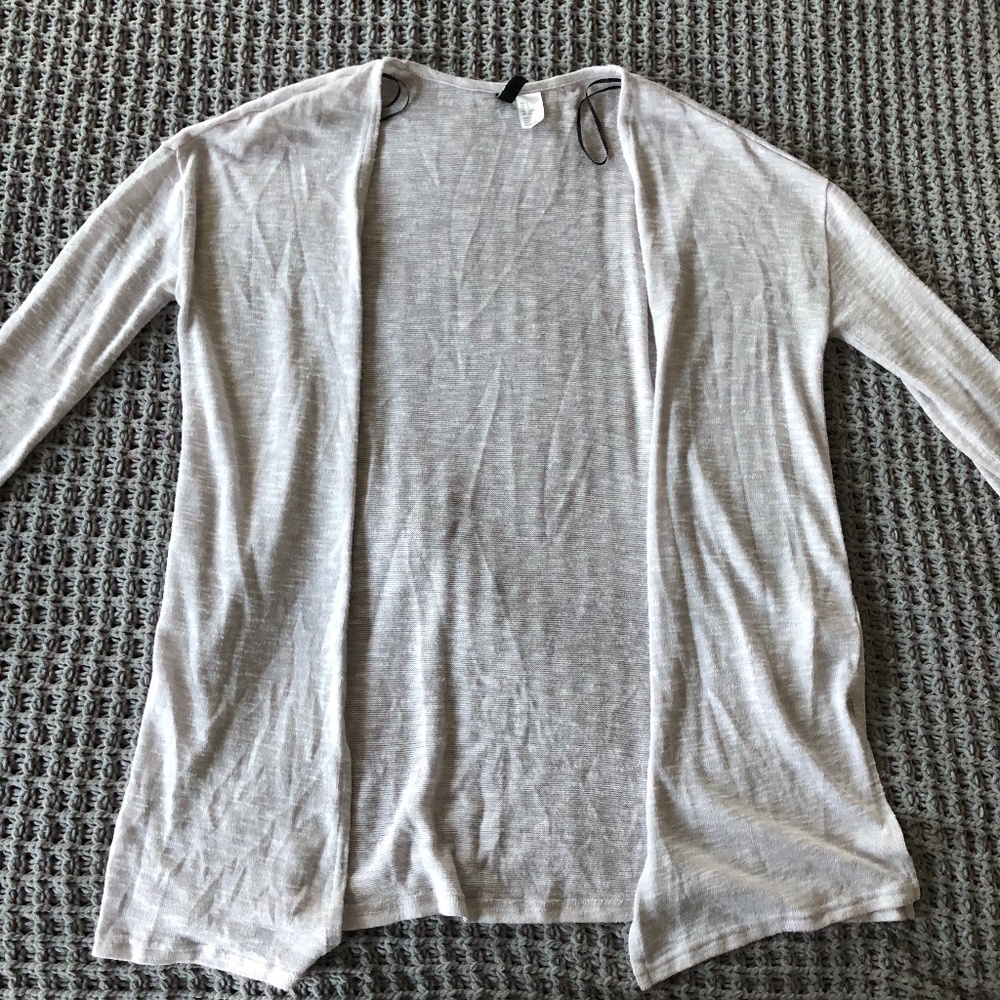 White Cardigan